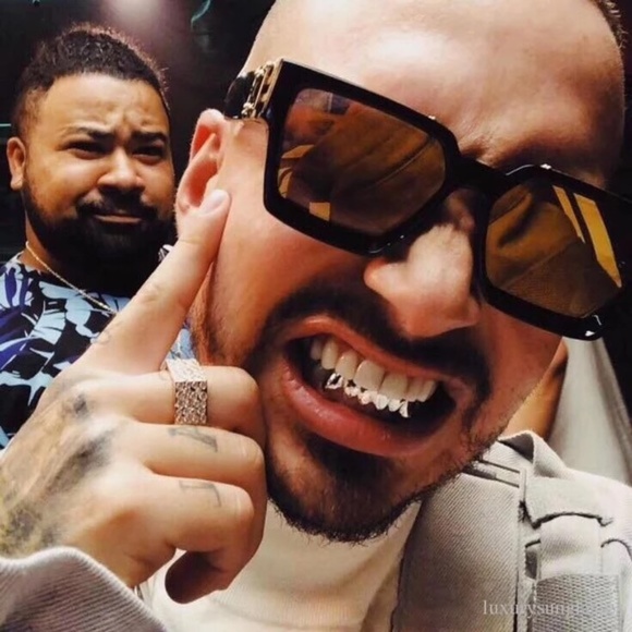 Luxury Brand Designer Square Sunglasses Men - Picture 6 of 16